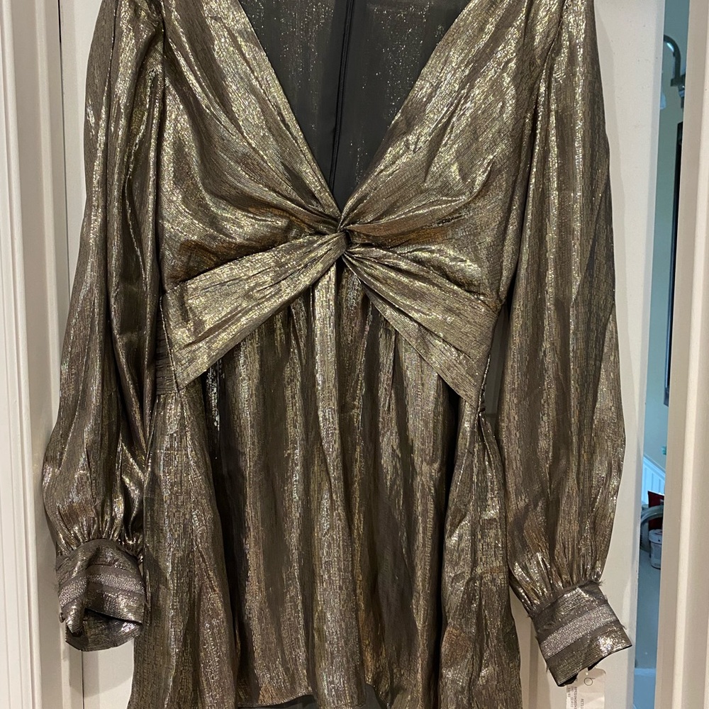 Gold Ramy Brook dress size 8